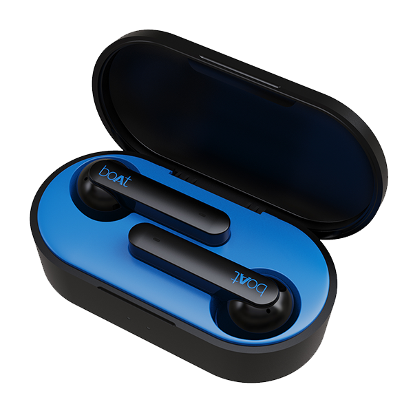 Airdopes 461 Bluetooth Earbuds, IPX5 sweat & water resistance, Nonstop Music Upto 46 Hours, ASAP Fast Charge, 600mAh Charging Case
