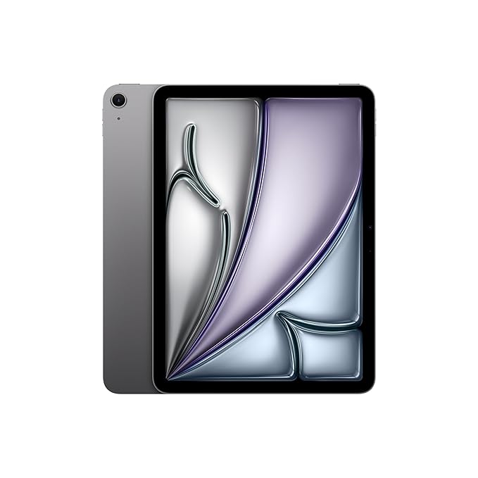 Apple iPad Air 11″ (M2): Liquid Retina Display, 256GB, Landscape 12MP Front Camera / 12MP Back Camera, Wi-Fi 6E, Touch ID, All-Day Battery Life-Gray