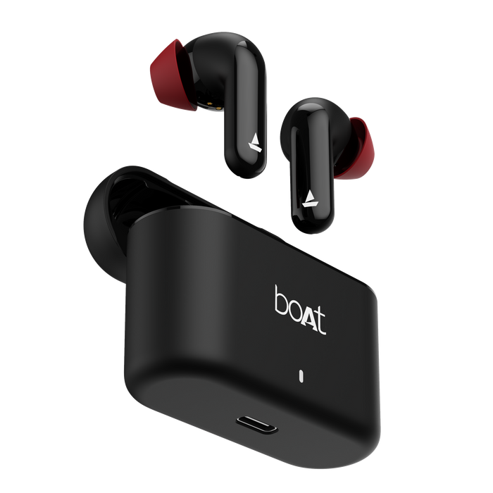 boAt Airdopes 175 - 10mm drivers, Quad mics with ENx™️ Technology, Bluetooth v5.2, IPX4 Sweat & Water Resistance, ASAP Fast Charge