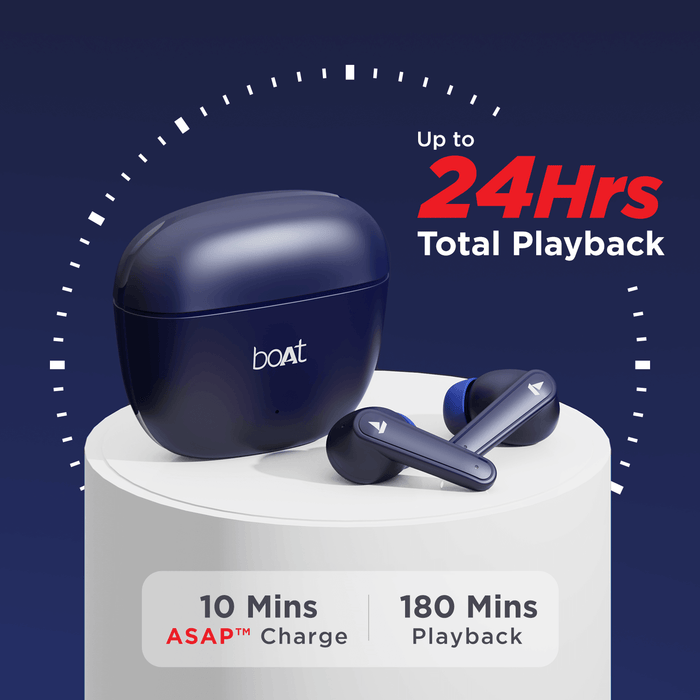 boAt Airdopes 115 with 13mm drivers, BEAST™ Mode for Gamers, ENx™ Technology