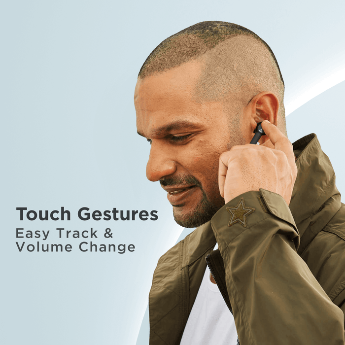 Airdopes 411 ANC with 10mm Drivers, ASAPTM Charge Technology, Up to 25dB ANC, ENx™ Technology, 17.5 Hours Playback
