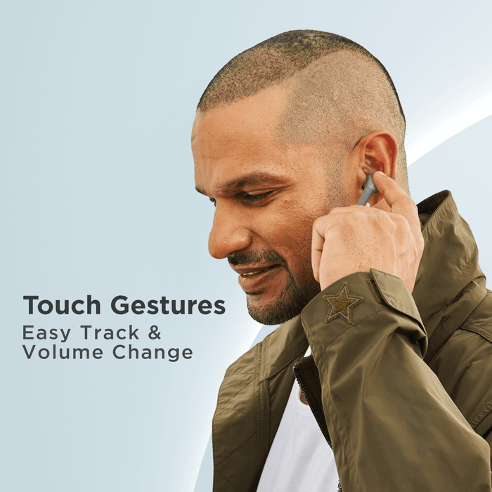 Airdopes 411 ANC with 10mm Drivers, ASAPTM Charge Technology, Up to 25dB ANC, ENx™ Technology, 17.5 Hours Playback