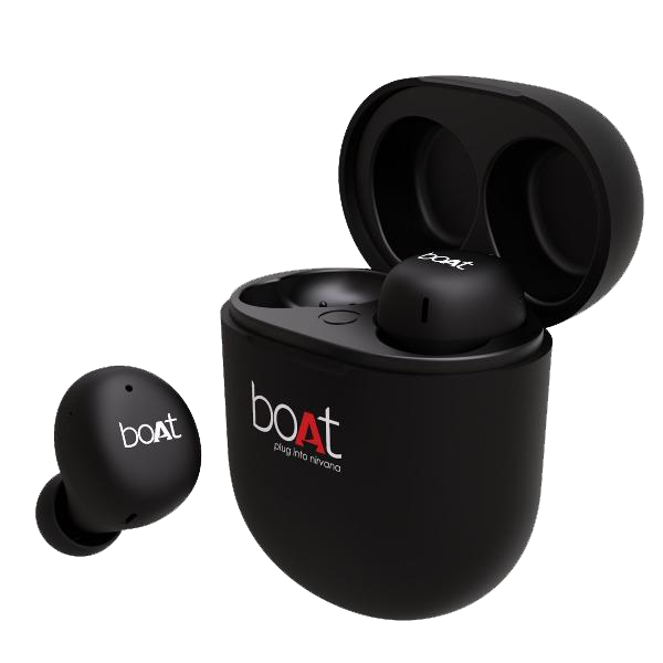 Airdopes 383 Equipped with 7mm Rhythmic Dynamic Drivers, Nonstop Music Up To 20 hours, 500mAh Charging Case