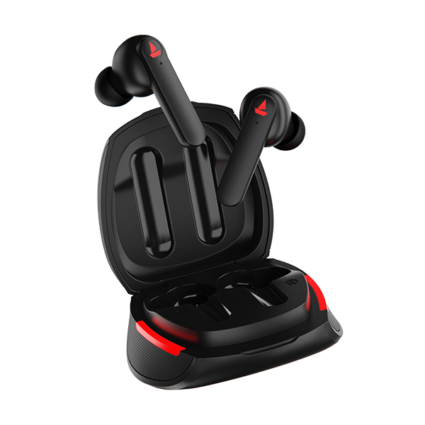 boAt Airdopes 641 - BEAST™️ Mode for Gamers, 500mAh Pocket Friendly Charging Case, 6mm Dual Drivers, 30H Mountainous Playback
