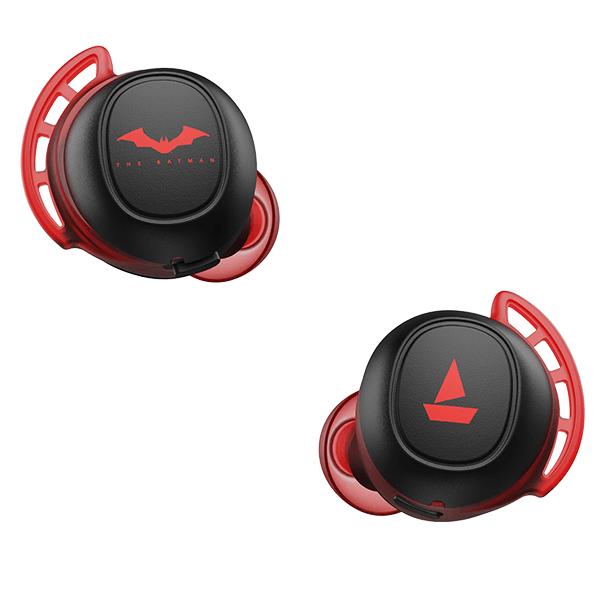 Airdopes 441 Pro Special Batman Edition - 2600 mAh Carry Case, 6mm Drivers, Upto 20H nonstop Music, IPX7 Sweat & Water Resistance